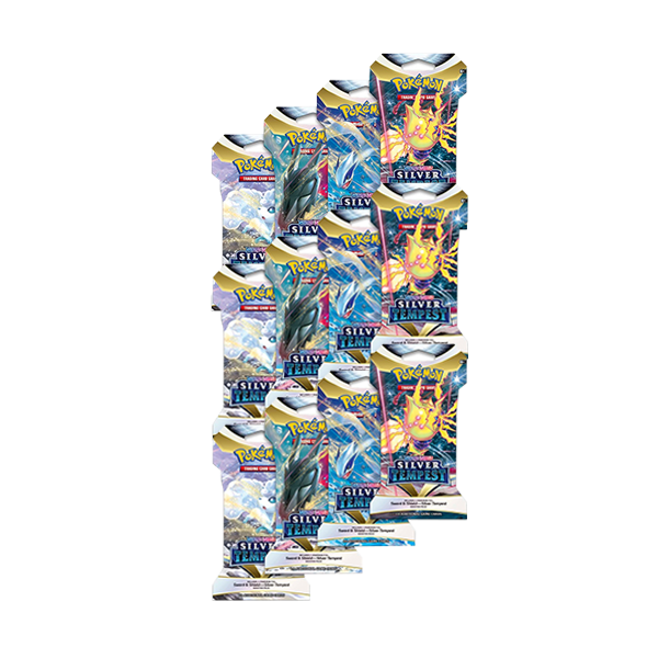 Pokemon Silver Tempest Sleeved Booster Pack Bundle [Set of 12]