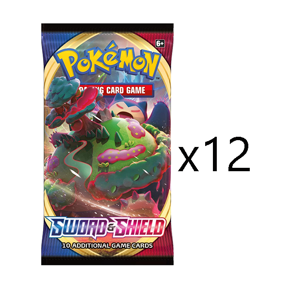 Pokemon Sword and Shield Booster Pack [Set of 12]