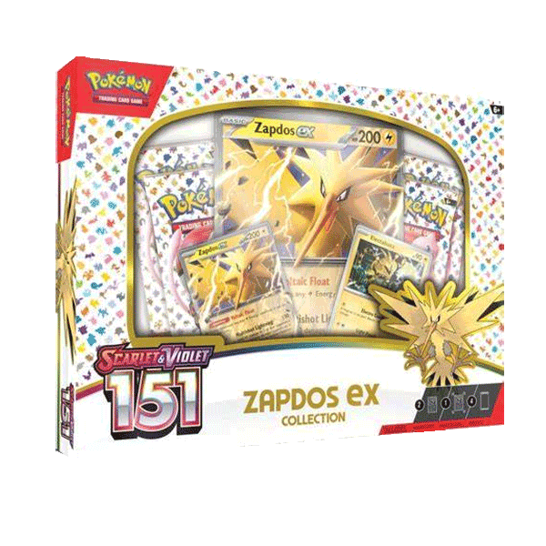 Pokemon 151 Zapdos ex Collection