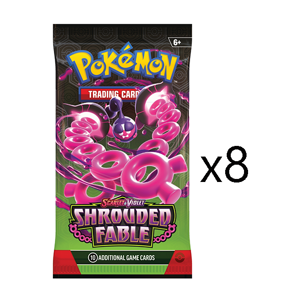 Pokemon Shrouded Fable Booster Pack [Set of 8]