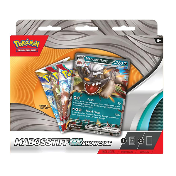 Pokemon Mabostiff ex Showcase Box