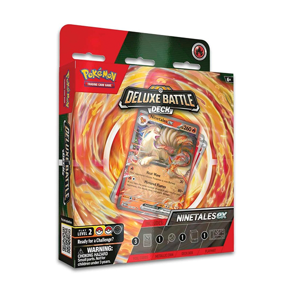 Pokemon Ninetales ex Deluxe Battle Deck