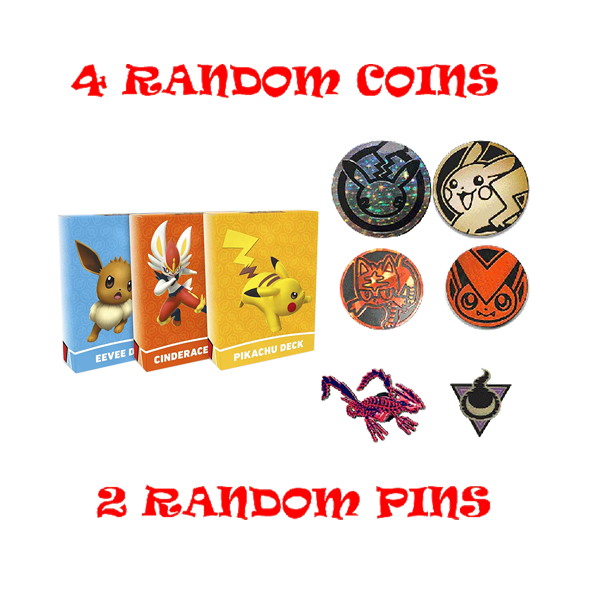 Pokemon Battle Academy 2022 Deck Set of 3 Plus Bonus