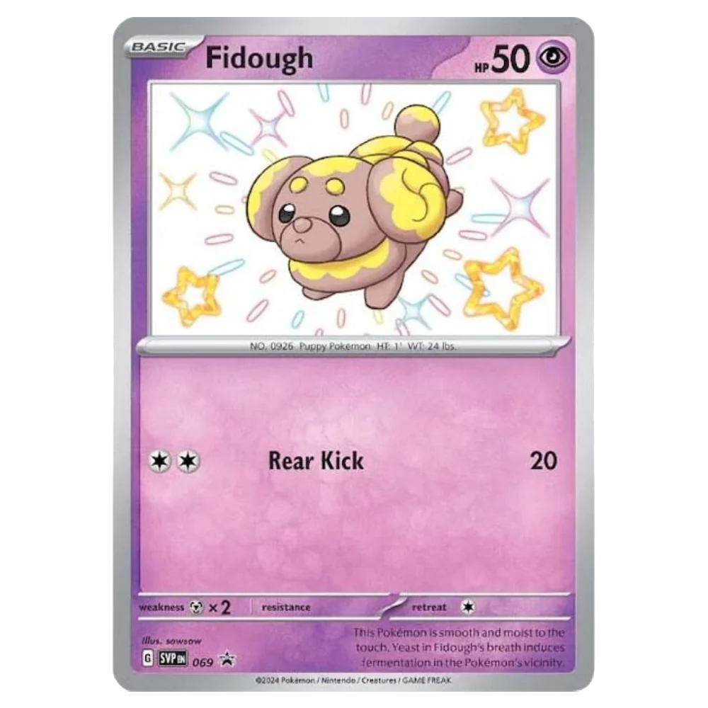 Fidough SVP 069 Holo Promo Near Mint