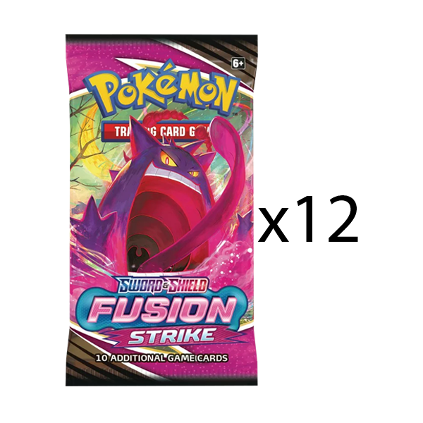 Pokemon Fusion Strike Booster Pack [Set of 12]