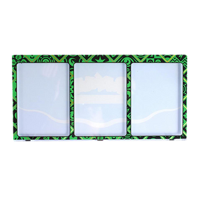 Pokemon Paldean Fates Green Magnetic Three Card Protector