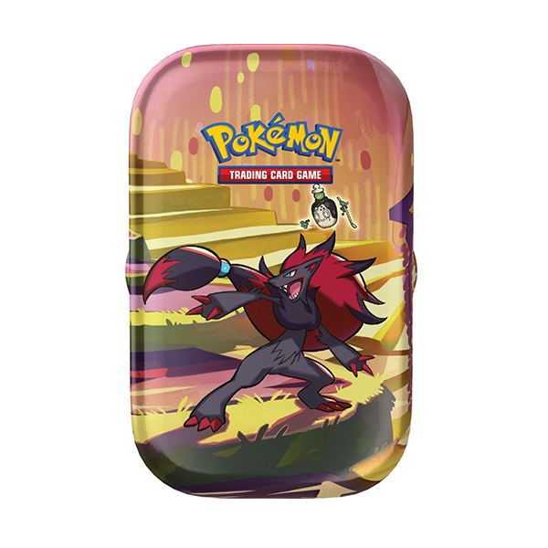 Pokemon Shrouded Fable Zoroark Mini Tin (Release Date 8/2/2024)