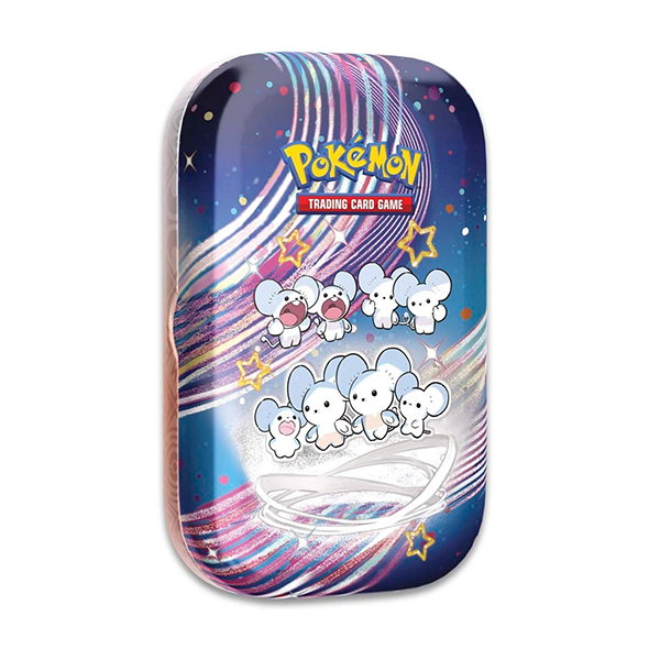 Paldean Fates Mini Tin Maushold (Release Date 2/9/2024)