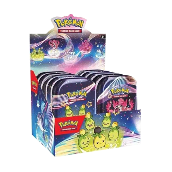 Paldean Fates Mini Tin Display (Release Date 2/9/2024)