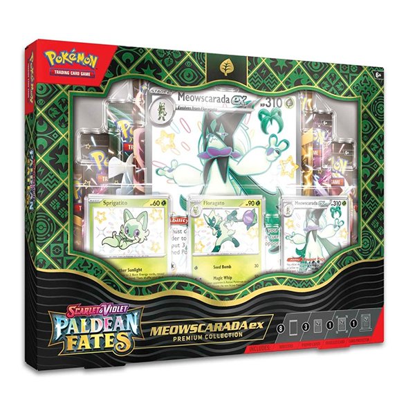Paldean Fates Premium Collection Meowscarada ex