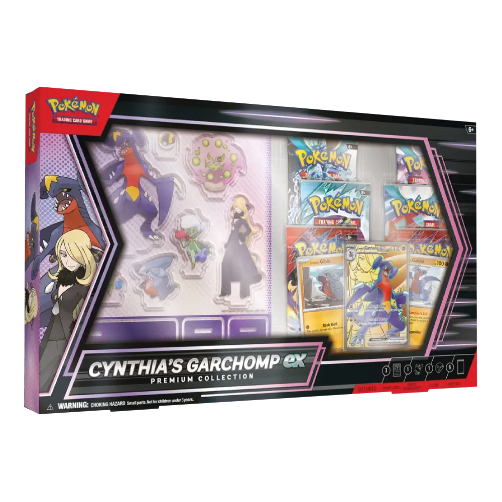 Pokemon Cynthia's Garchomp ex Premium Collection