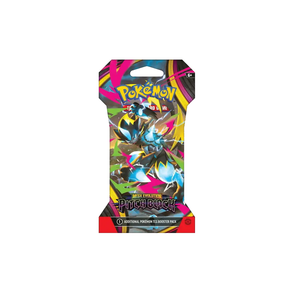 Pokemon Pitch Black Sleeved Booster Pack RELEASE DATE 7/17/2026