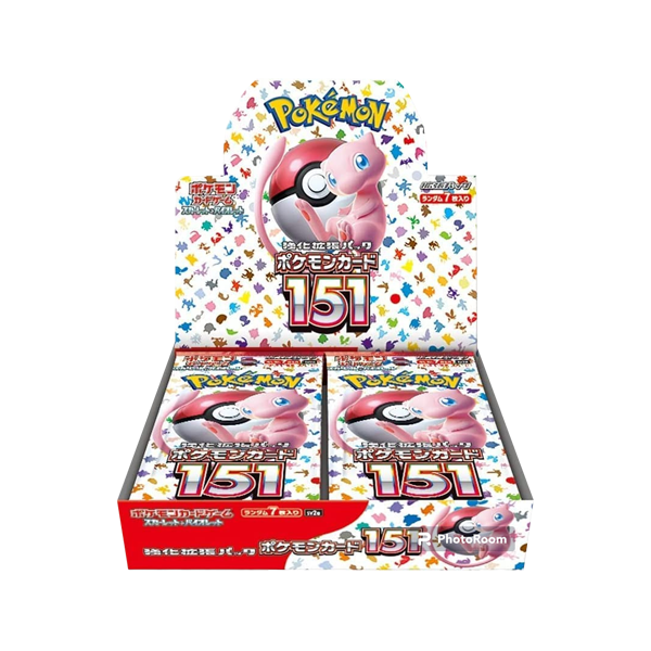 Japanese Pokemon 151 Booster Box