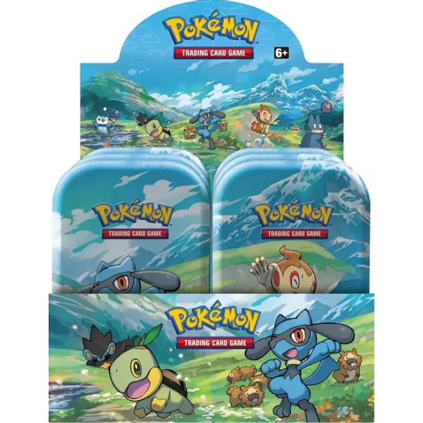 Pokemon Sinnoh Star Mini Tin Display