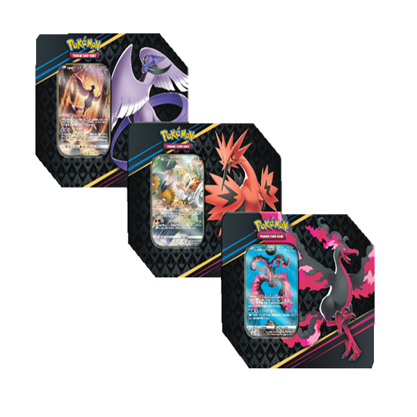 Pokemon Crown Zenith Tin Set of 3