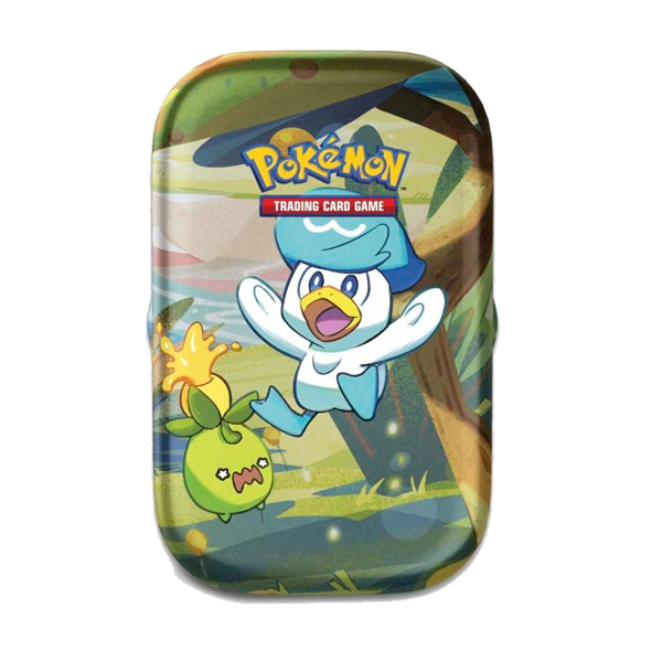 Pokemon Paldea Friends Mini Tin - Quaxly & Smoliv