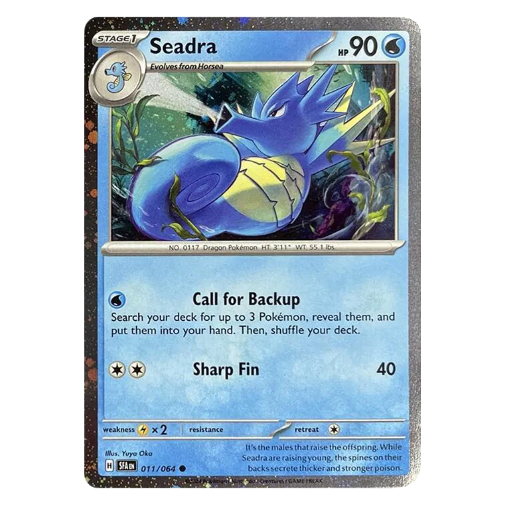 Seadra 011/064 Cosmos Holo Promo Near Mint