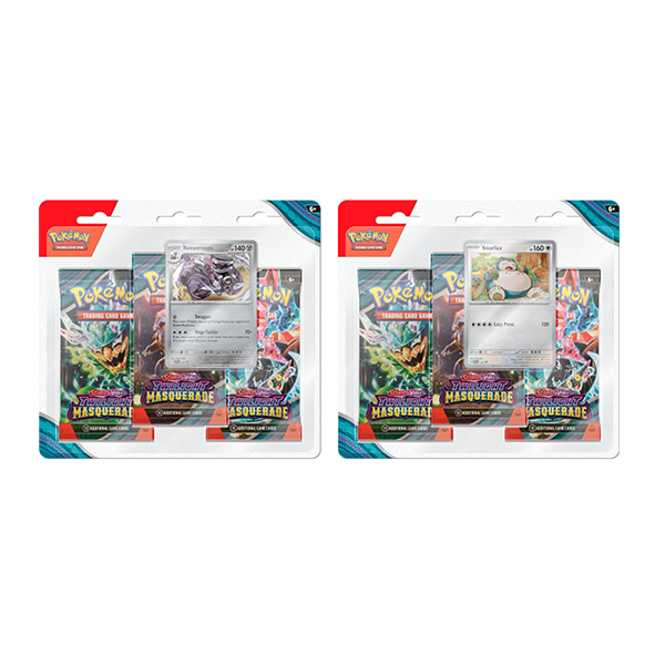 Pokemon Twilight Masquerade Three Pack Blister [Set of 2] (Release Date 5/24/2024)