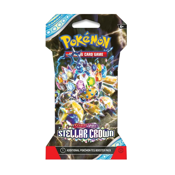 Pokemon Stellar Crown Sleeved Booster Pack