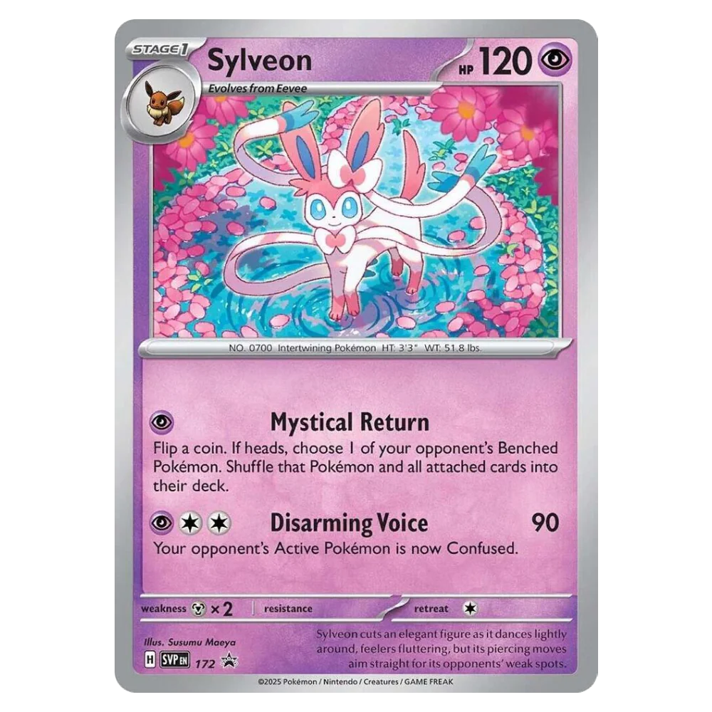 Sylveon SVP172 Holo Promo Near Mint