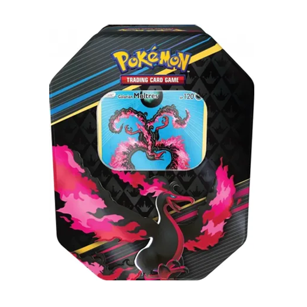 Pokemon Crown Zenith Tin Galarian Moltres (International Version)