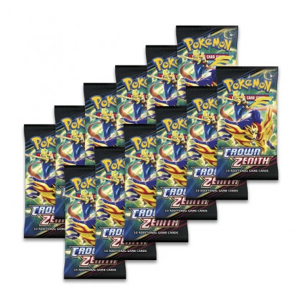 Pokemon Crown Zenith Booster Pack Bundle of 12
