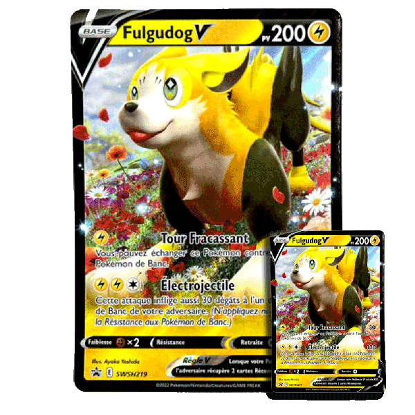 boltund v SWSH219 black star promo PLUS BONUS JUMBO OVERSIZED PROMO