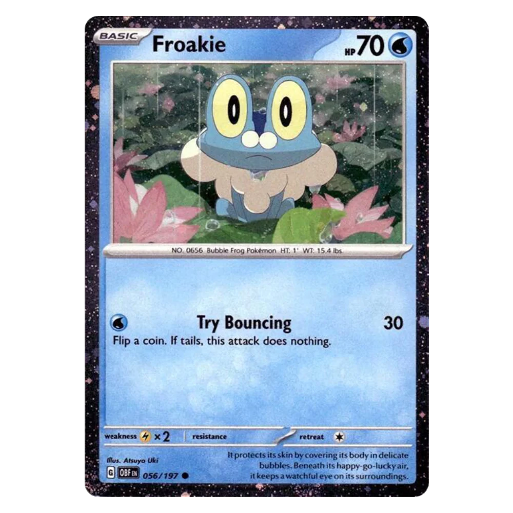 Froakie 056/197 Cosmos Holo Promo Near Mint