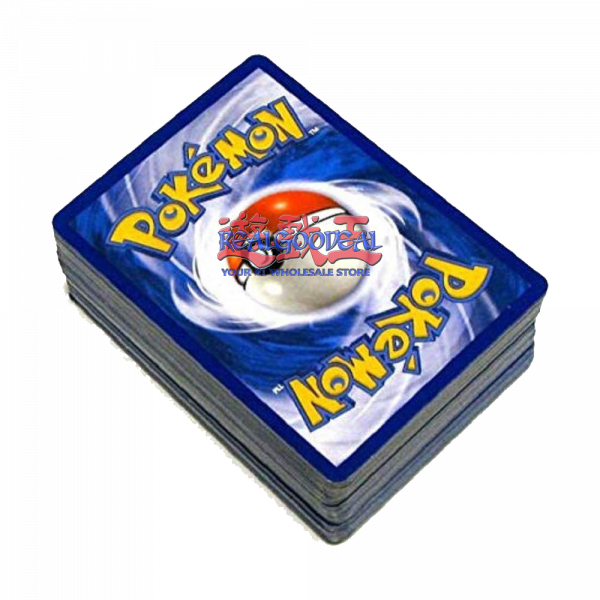 50 Assorted Pokemon Cards with Bonus Holo Foils