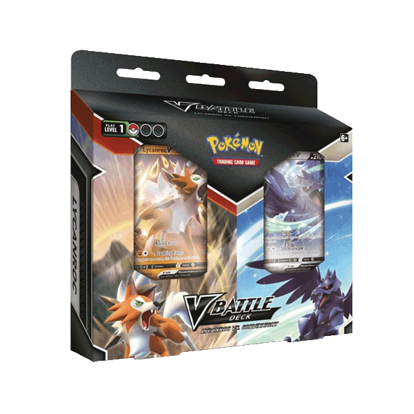 Pokemon V Battle Deck Bundle Lycanroc vs Corviknight