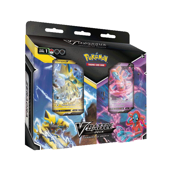 Pokemon V Battle Deck Bundle Zeraora vs Deoxys